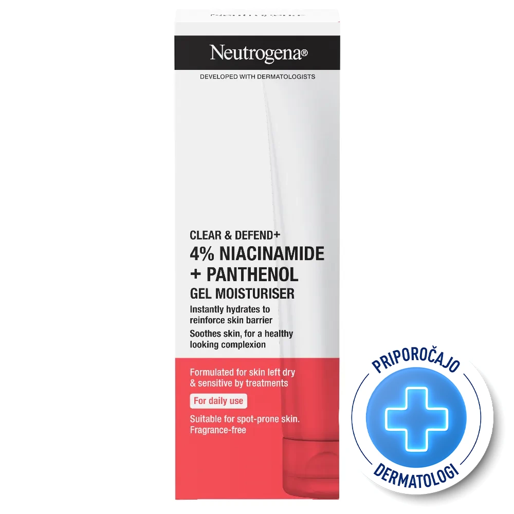 Neutrogena Clear & Defend+, vlažilni gel (50 ml)